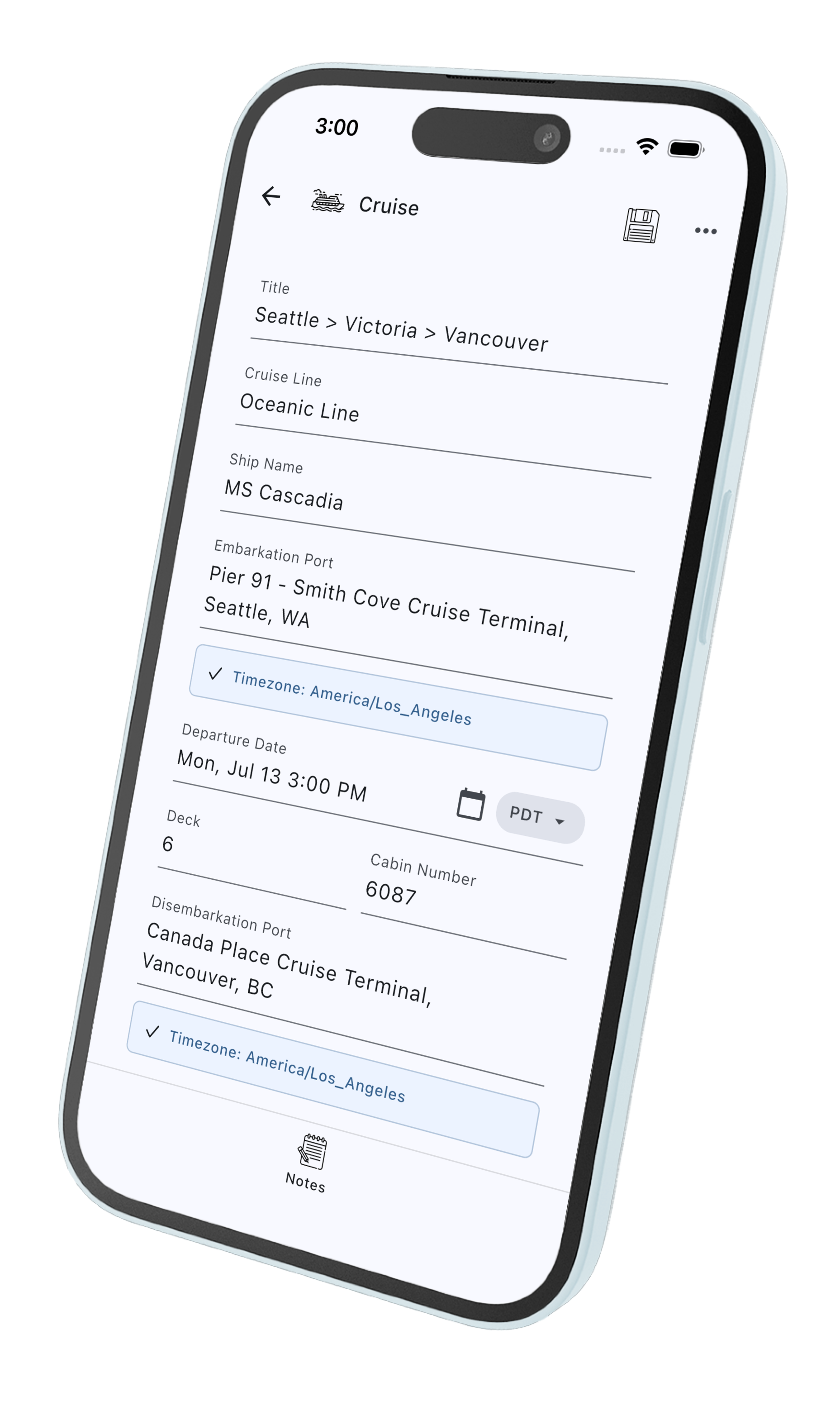TrekCrumbs cruise crumb screen