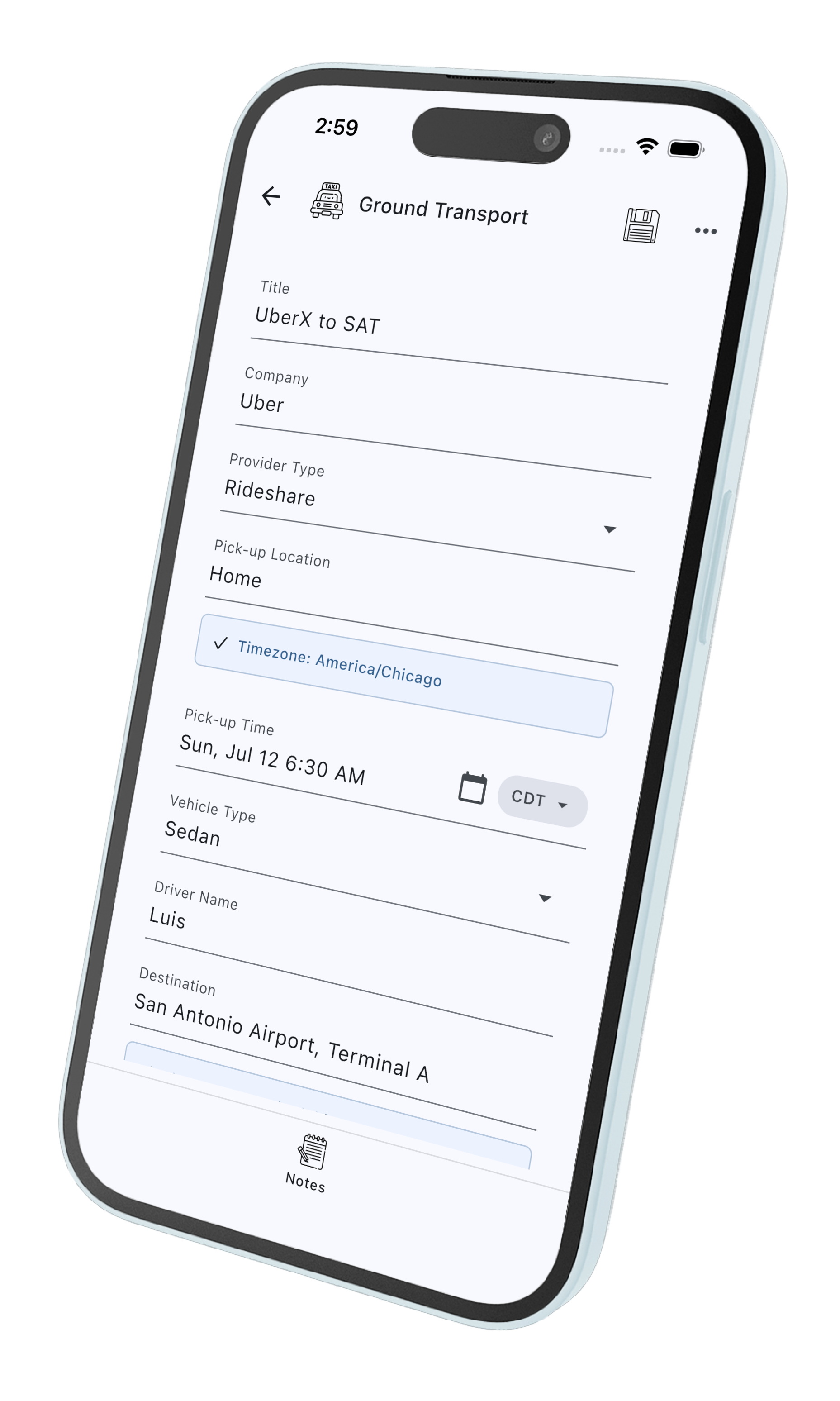 TrekCrumbs ground transport crumb screen